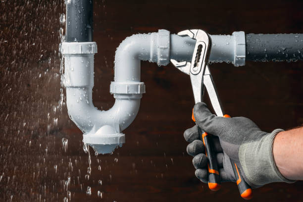 Professional Leak Detection technician working in Bridgewater, NY